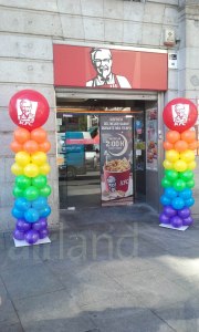 Decoración con globos